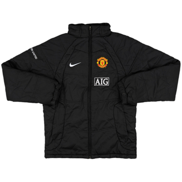 2008-09 Manchester United Nike Manteau de banc rembourré - 9/10 - (S)