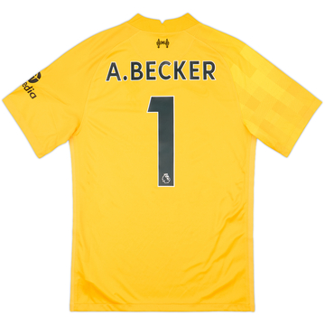 2021-22 Liverpool GK Maillot MC A.Becker #1 - 10/10 - (S)