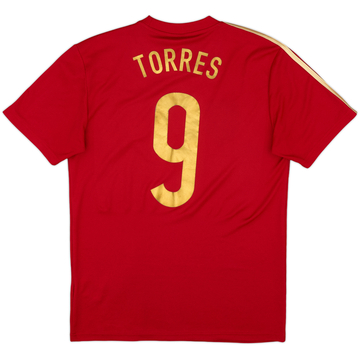 2013-14 Spain «2010 Campeones» adidas Maillot d'entraînement Torres #9 - 7/10 - (S)