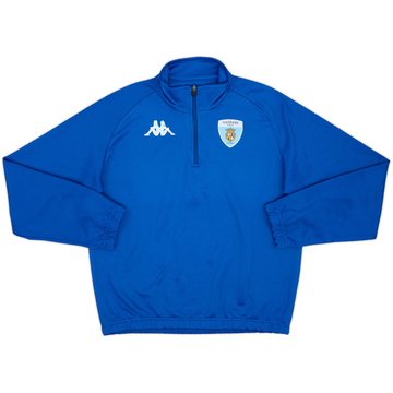 2022-23 Sassari Kappa Veste de survêtement 1/4 zip - 10/10 - (M)