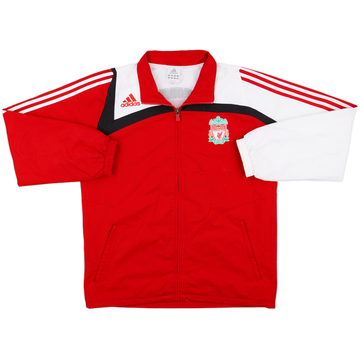 2007-08 Liverpool adidas Veste de survêtement - 7/10 - (L)