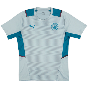 2021-22 Manchester City Puma Maillot d'entraînement - 9/10 - (L)