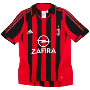 2005-06 AC Milan Maillot Domicile - 8/10 - (S)