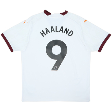 2023-24 Manchester City Maillot extérieur Haaland #9 - 6/10 - (L)