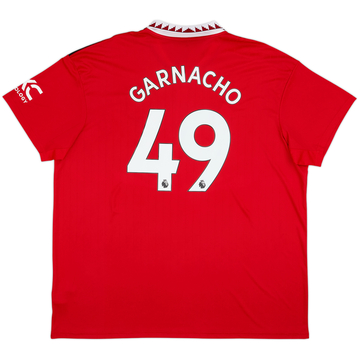 2022-23 Manchester United Maillot domicile Garnacho #49 - 10/10 - (3XL)