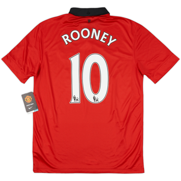 2013-14 Manchester United Maillot domicile Rooney #10 (M)