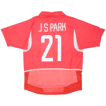 2002-03 Corée du Sud Maillot domicile version joueur J.S.Park #21 - 8/10 - (L)