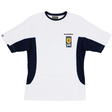 2003-04 Scotland Diadora T-shirt en coton - 6/10 - (S)