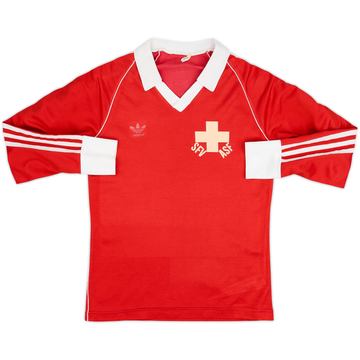 1980-82 Switzerland Maillot domicile manches longues - 7/10 - (S)