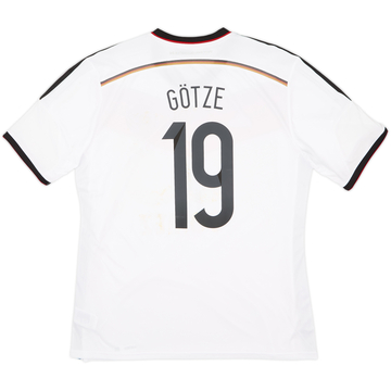 2014-15 Germany Maillot Domicile Gotze #19 (XL)