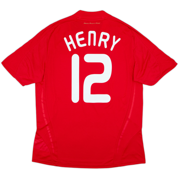 2007-08 France Maillot Extérieur Henry #12 (L)
