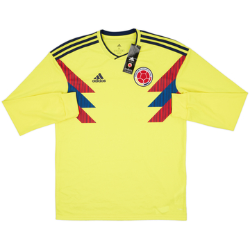 2018-19 Colombia Maillot Domicile Manches Longues (M)