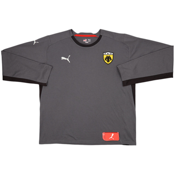 AEK Athens T-shirt coton manches longues 2009-10 (XL)