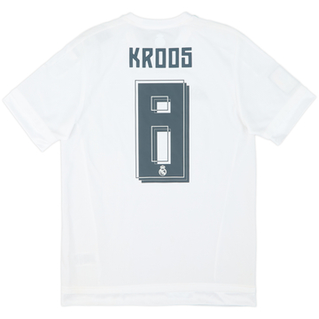 2015-16 Real Madrid Maillot domicile Kroos #8 (M)