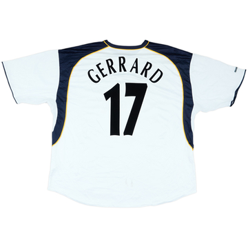 Maillot extérieur Liverpool 2001-03 Gerrard #17 - 8/10 - (XXL)