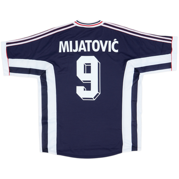 1998-99 Yugoslavia Maillot domicile Mijatovic #9 (L)