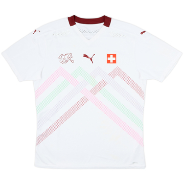 2020-21 Suisse Maillot extérieur authentique - 7/10 - (L)