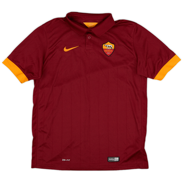 2014-15 Roma Maillot domicile - 9/10 - (XL.Boys)