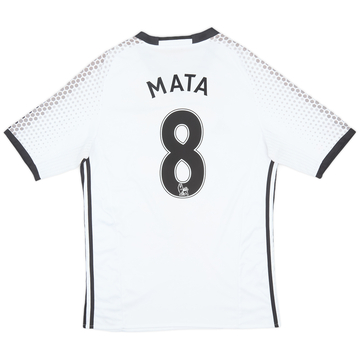 2016-17 Manchester United Maillot Third Mata #8 - 5/10 - (L)
