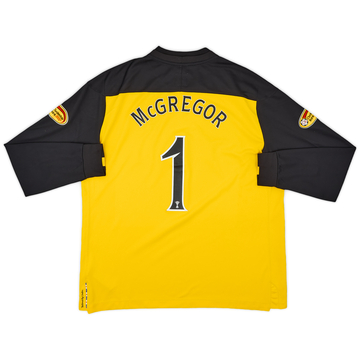 2011-12 Rangers Maillot GK McGregor #1 - 8/10 - (XXL)