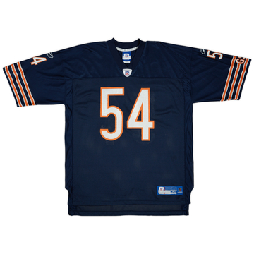 2005-06 Chicago Bears Urlacher #54 Reebok On Field Maillot domicile - 8/10 - (XL)