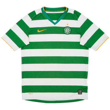 2008-10 Maillot domicile Celtic - 8/10 - (XL.Boys)