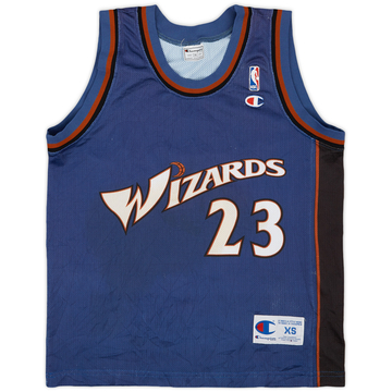 2001-03 Washington Wizards Jordan #23 Champion Maillot extérieur - 7/10 - (XS)