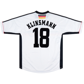 1998-00 Allemagne Maillot domicile Klinsmann #18