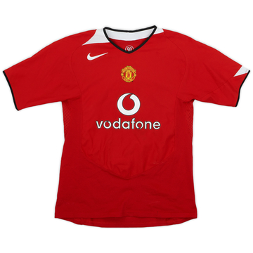 2004-06 Manchester United Maillot domicile - 8/10 - (Garçons L)