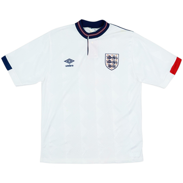 1987-90 England Maillot domicile - 7/10 - (M)