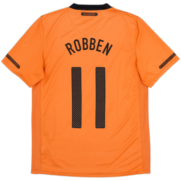 2010-11 Netherlands Maillot Domicile Robben #11 - 6/10 - (S)
