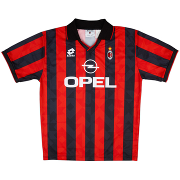 1995-96 AC Milan Maillot Domicile - 10/10 - (L)