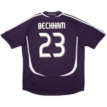 2006-07 Real Madrid Maillot Third Beckham #23 - 6/10 - (XL)