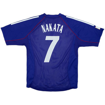 2002-04 Japan Maillot Domicile Version Joueur Nakata #7 - 10/10 - (M)