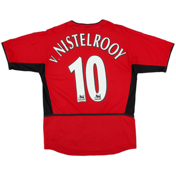 2002-04 Manchester United Maillot Domicile v.Nistelrooy #10 - 6/10 - (L.Boys)