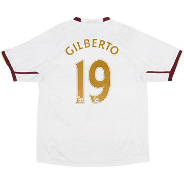 2007-08 Arsenal Maillot extérieur Gilberto #19 - 6/10 - (L)