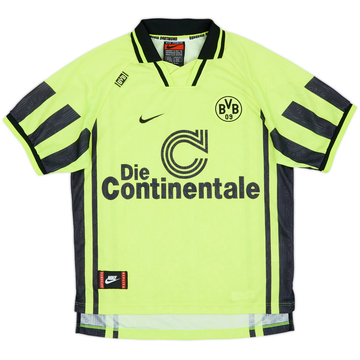 1996-97 Borussia Dortmund Maillot Domicile - 8/10 - (M)