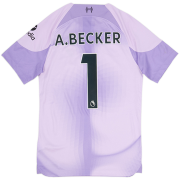 2022-23 Liverpool Maillot Gardien MC A.Becker #1 - 9/10 - (XS)