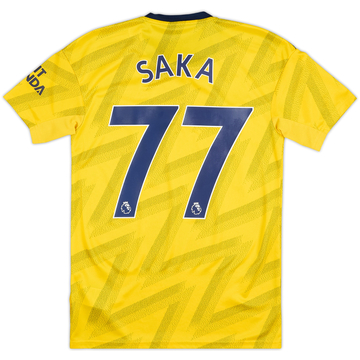 2019-20 Arsenal Maillot extérieur Saka #77 - 10/10 - (XS)