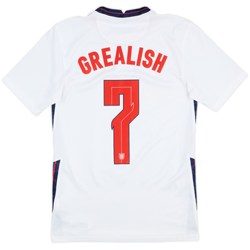 2020-22 England Maillot Domicile Grealish #7 - 9/10 - (XS)