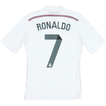 2014-15 Real Madrid Maillot domicile Ronaldo #7 - 6/10 - (XS)