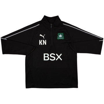 2018-19 Plymouth Édition Staff Haut d'entraînement 1/4 zip KN - 6/10 - (L)