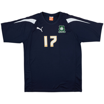 2011-12 Plymouth Argyle version joueur Puma maillot d'entraînement #17 - 7/10 - (L)