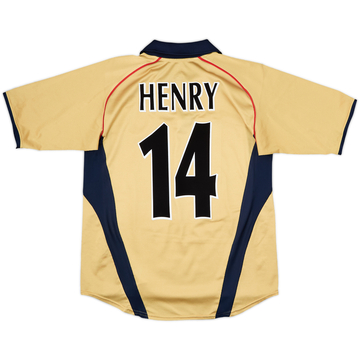 2001-02 Arsenal Maillot extérieur Henry #14 - 8/10 - (S)