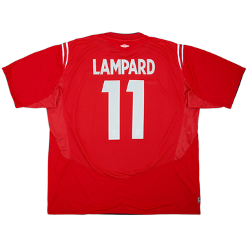 2004-06 England Maillot extérieur Lampard #11 - 10/10 - (3XL)