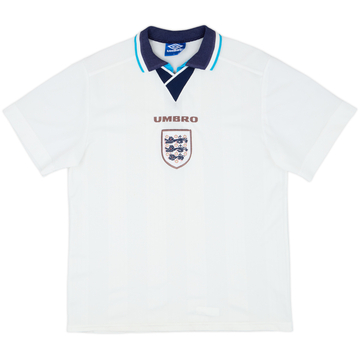 1995-97 England Maillot Domicile - 5/10 - (L)