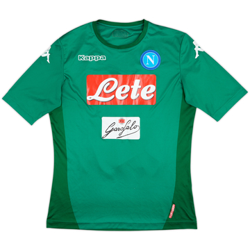 2017-18 Napoli Européen GK Maillot Manches Courtes - 7/10 - (M)
