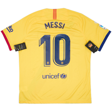 2019-20 Barcelona Maillot extérieur Messi #10 (XL)