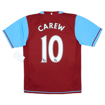 2007-08 Aston Villa Maillot Domicile Carew #10 (S)