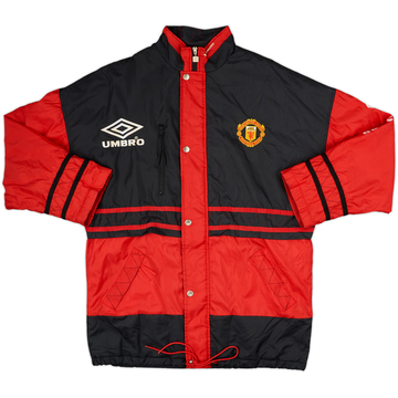 1992-93 Manchester United Umbro Parka rembourrée - 6/10 - (L)